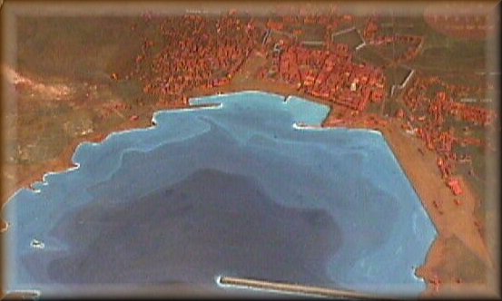 Plastico del porto di Spalato Plastico del porto di Spalato